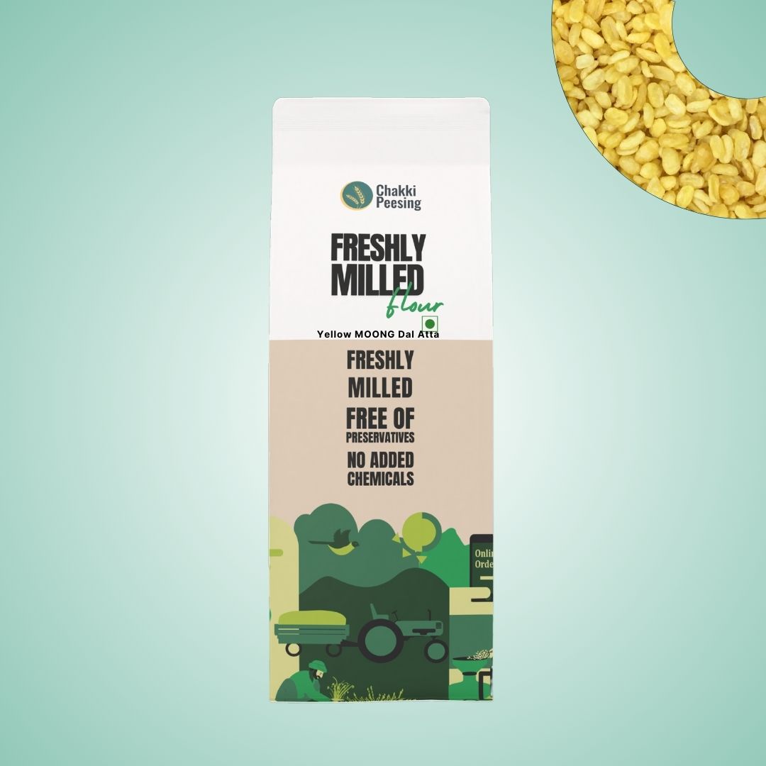 Yellow Moong Dal Chila Flour