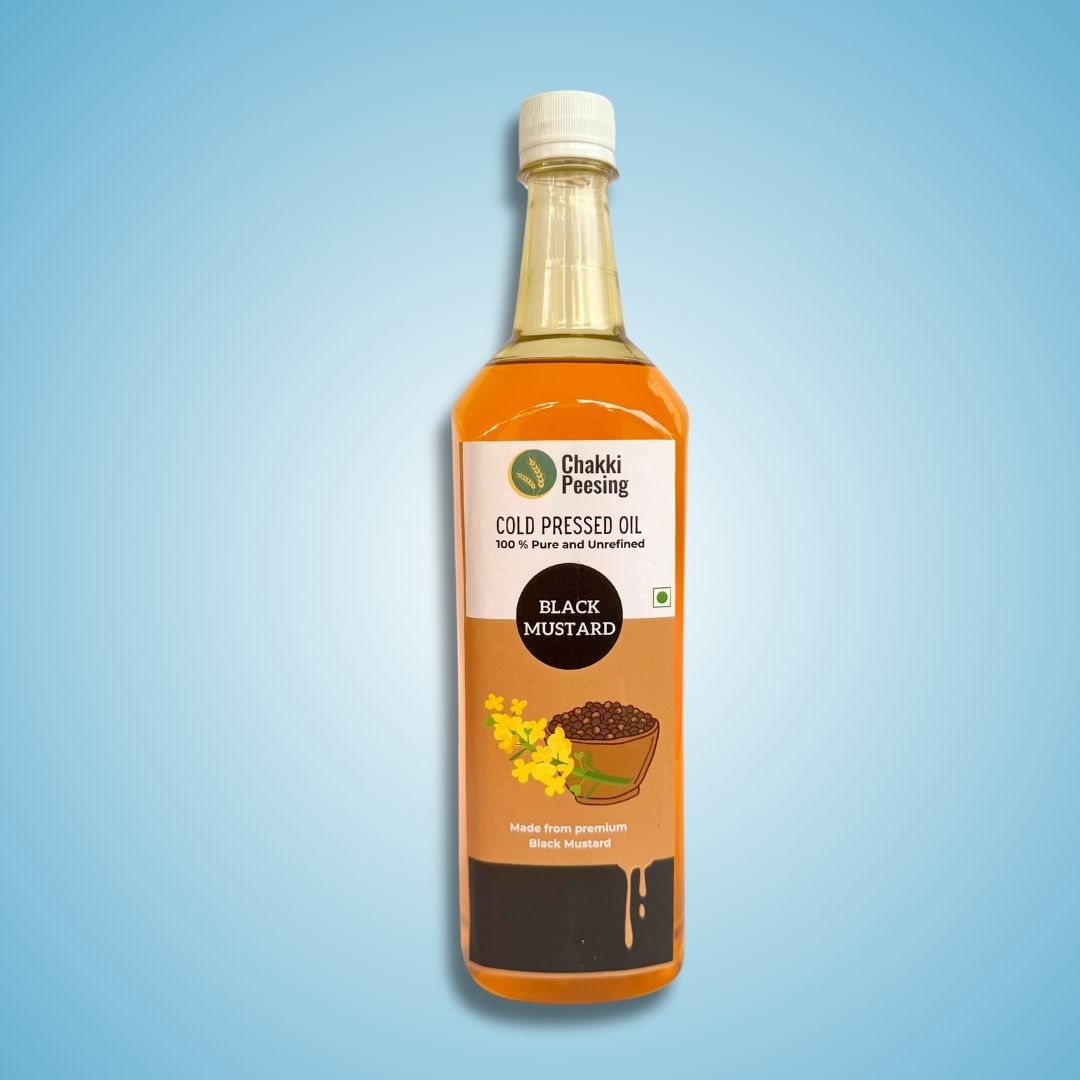 Black Mustard Cold Pressed Oil (Black Sarso)