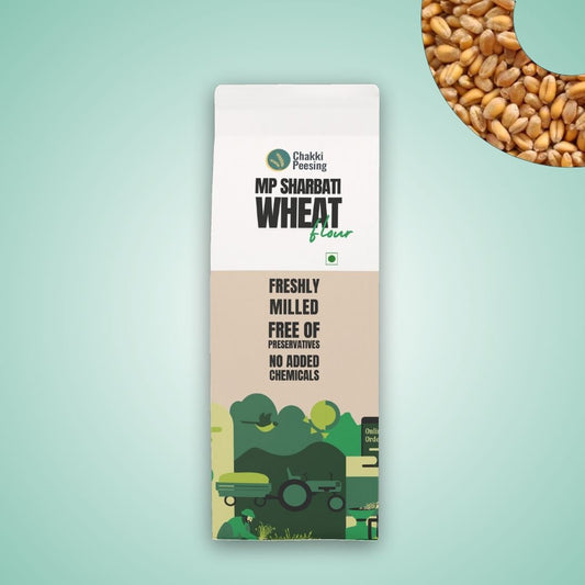 MP Sharbati Wheat Chakki Atta