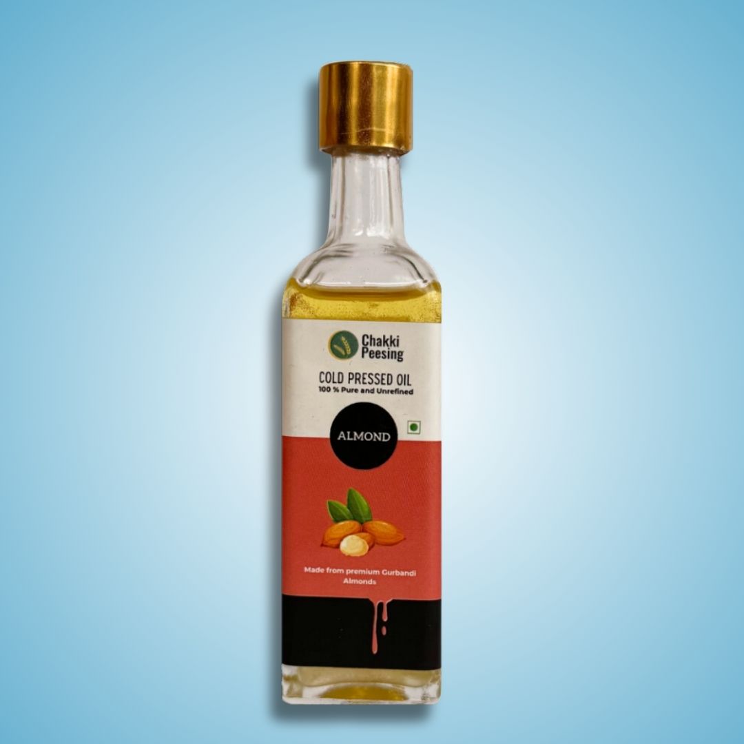 Pure Almond Cold Pressed Oil (Badam Oil)