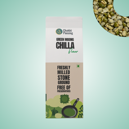 Green Moong Dal Chila Flour