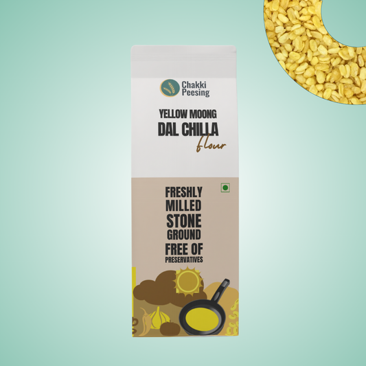 Yellow Moong Dal Chila Flour