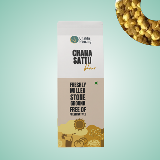 Chana Sattu Flour (Roasted Chickpeas)