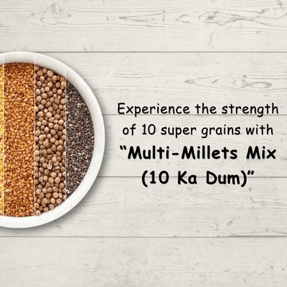 Multi-Millets Mix Flour - Chakki Peesing