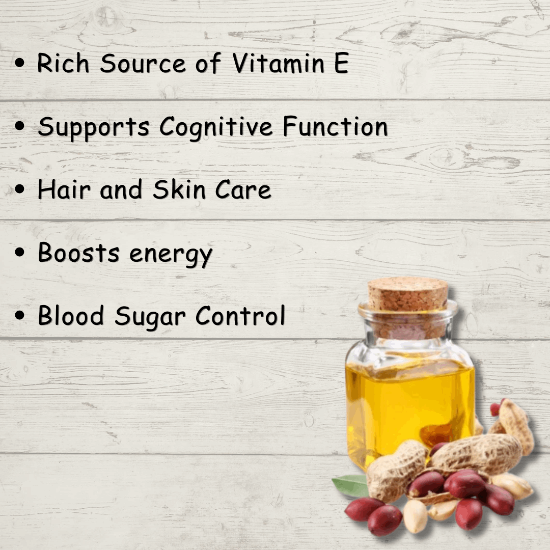 Groundnut Cold Pressed Oil (Moongfali)