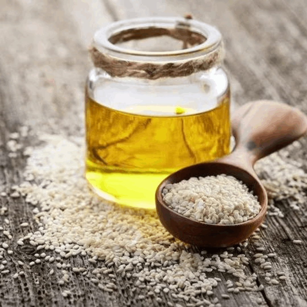 White Sesame Cold Pressed Oil (Safed Til) - Chakki Peesing