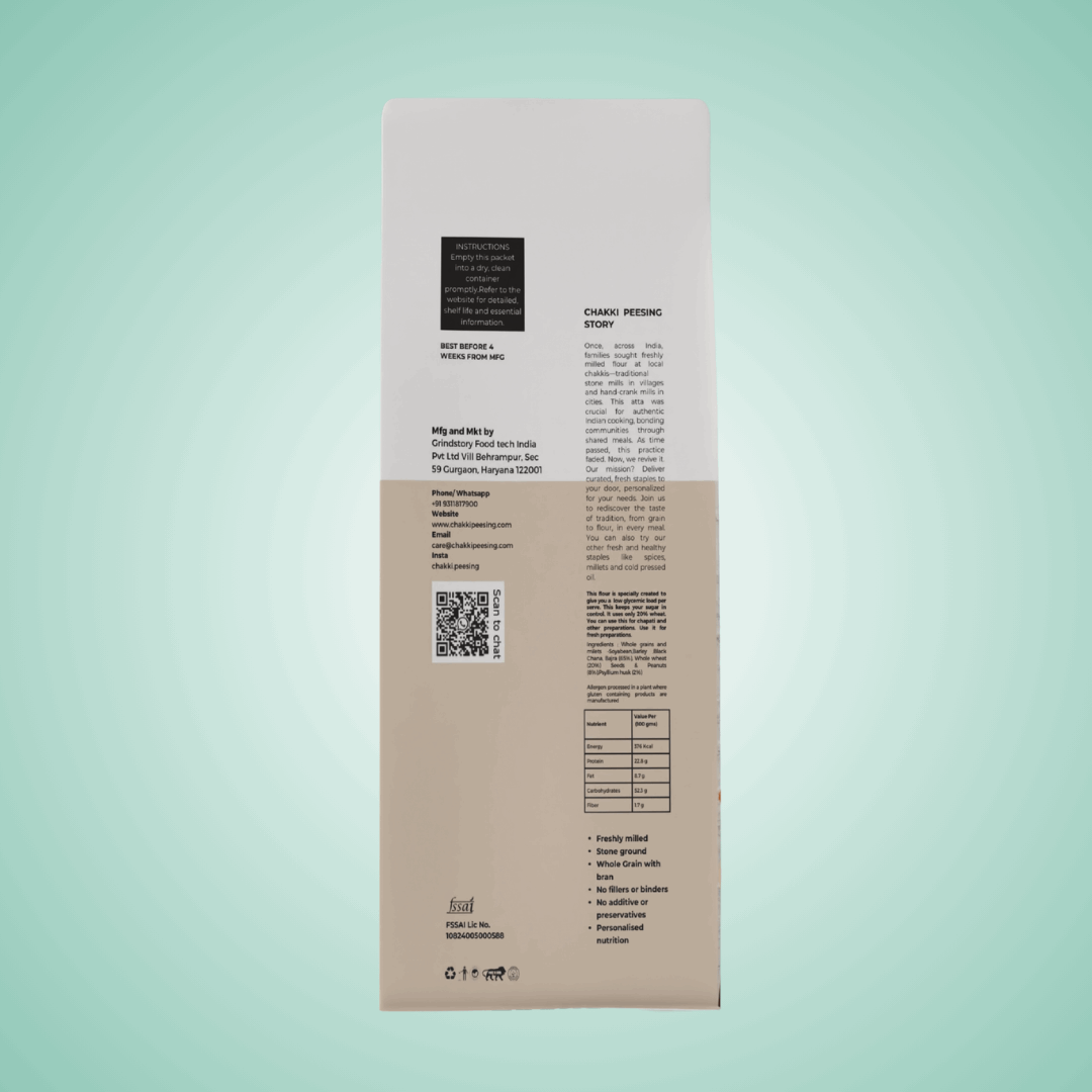 Sugar Care Atta – Low GI Flour