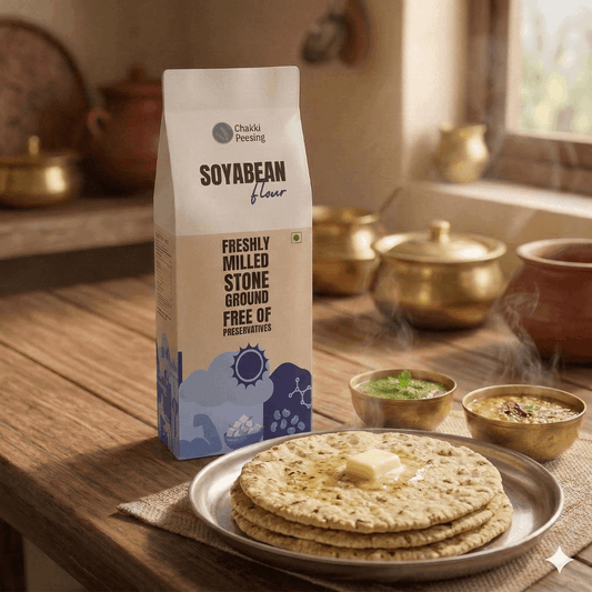 Soyabean Flour - Chakki Peesing