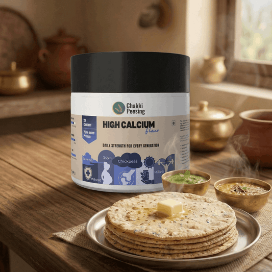 High Calcium Multigrain Atta - Chakki Peesing