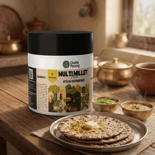Multi-Millets Mix Flour - Chakki Peesing