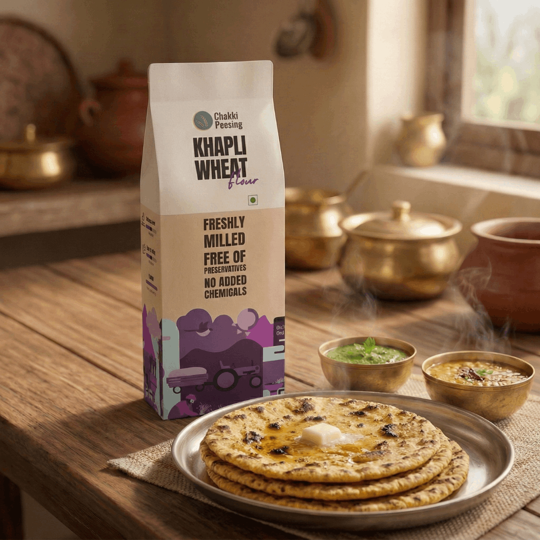 Khapli Wheat Flour (Emmer Wheat)