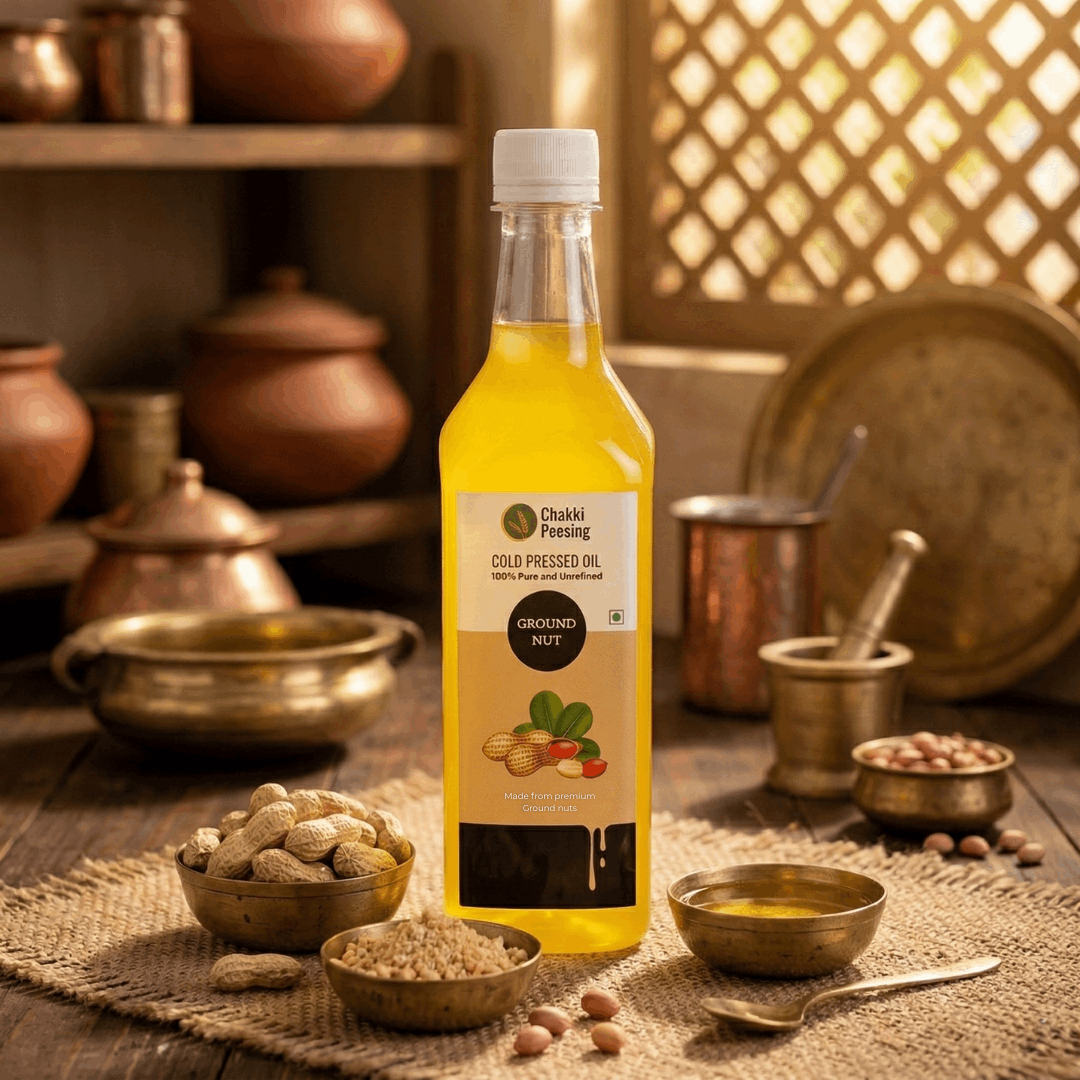 Groundnut Cold Pressed Oil (Moongfali)
