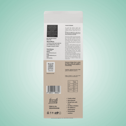 Wholesome Multigrain Flour (8+ Grains Mix) - Chakki Peesing