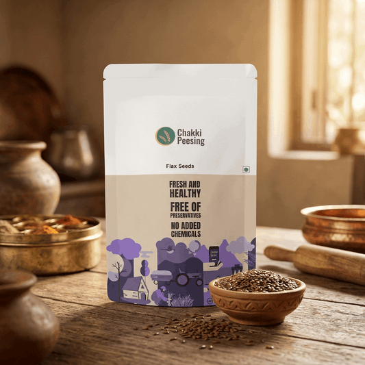 Flax Seeds (Alsi) - Chakki Peesing