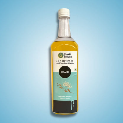 Pure White Sesame Cold Press Oil