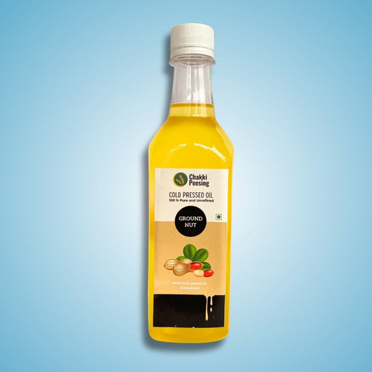 Pure Groundnut Cold Press Oil (Moongfali oil)