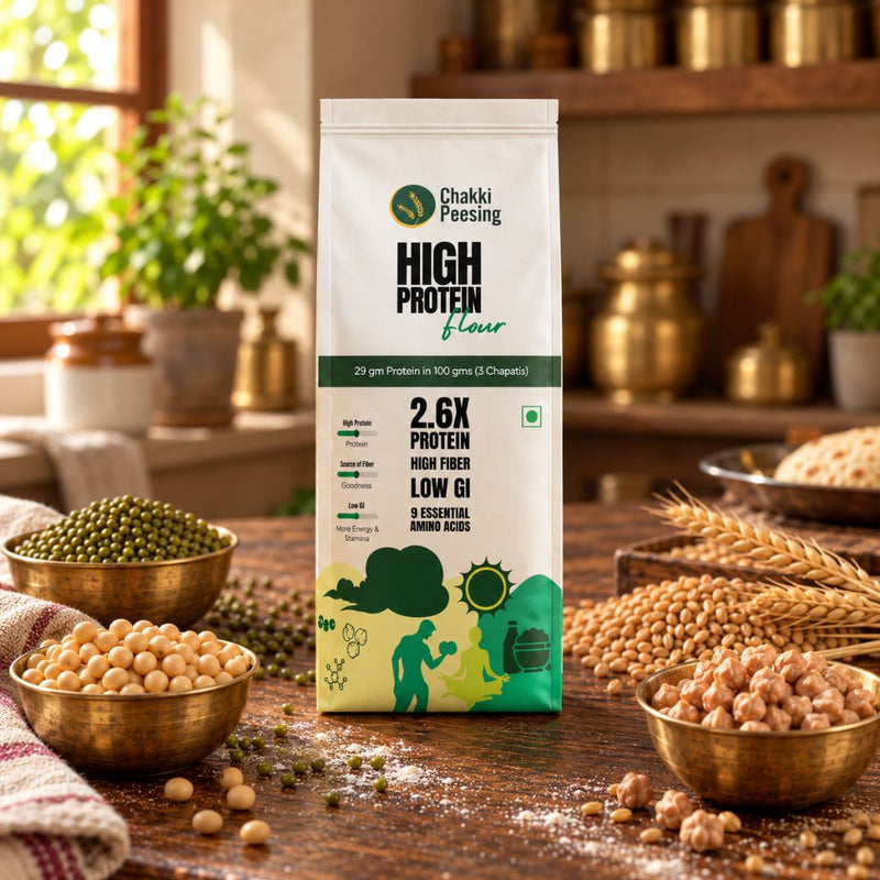 High protein multigrain atta