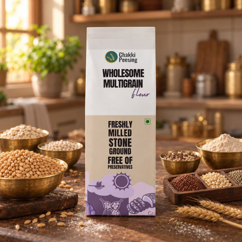 Wholesome multigrain chakki atta