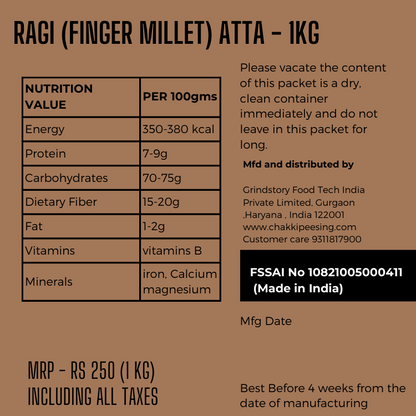 Ragi (Finger Millet) flour