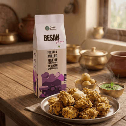 Besan (Dardara) - Chakki Peesing