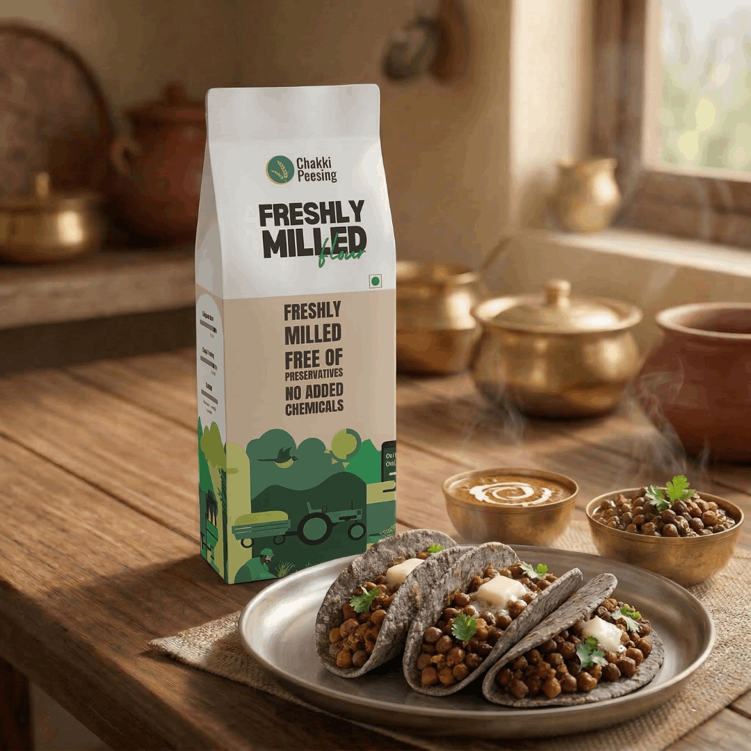 Black Chana Whole (Bengal Gram) - Chakki Peesing