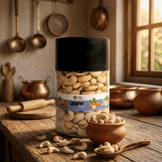Jumbo Kaju (Cashew Nuts) - Chakki Peesing