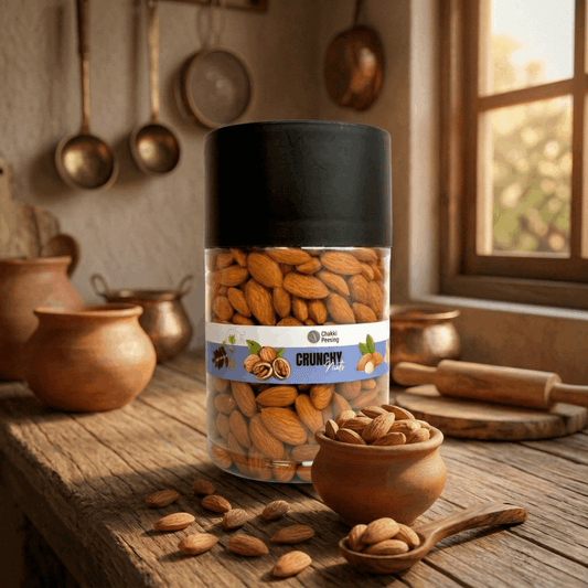 Jumbo California Badam (Almonds) - Chakki Peesing