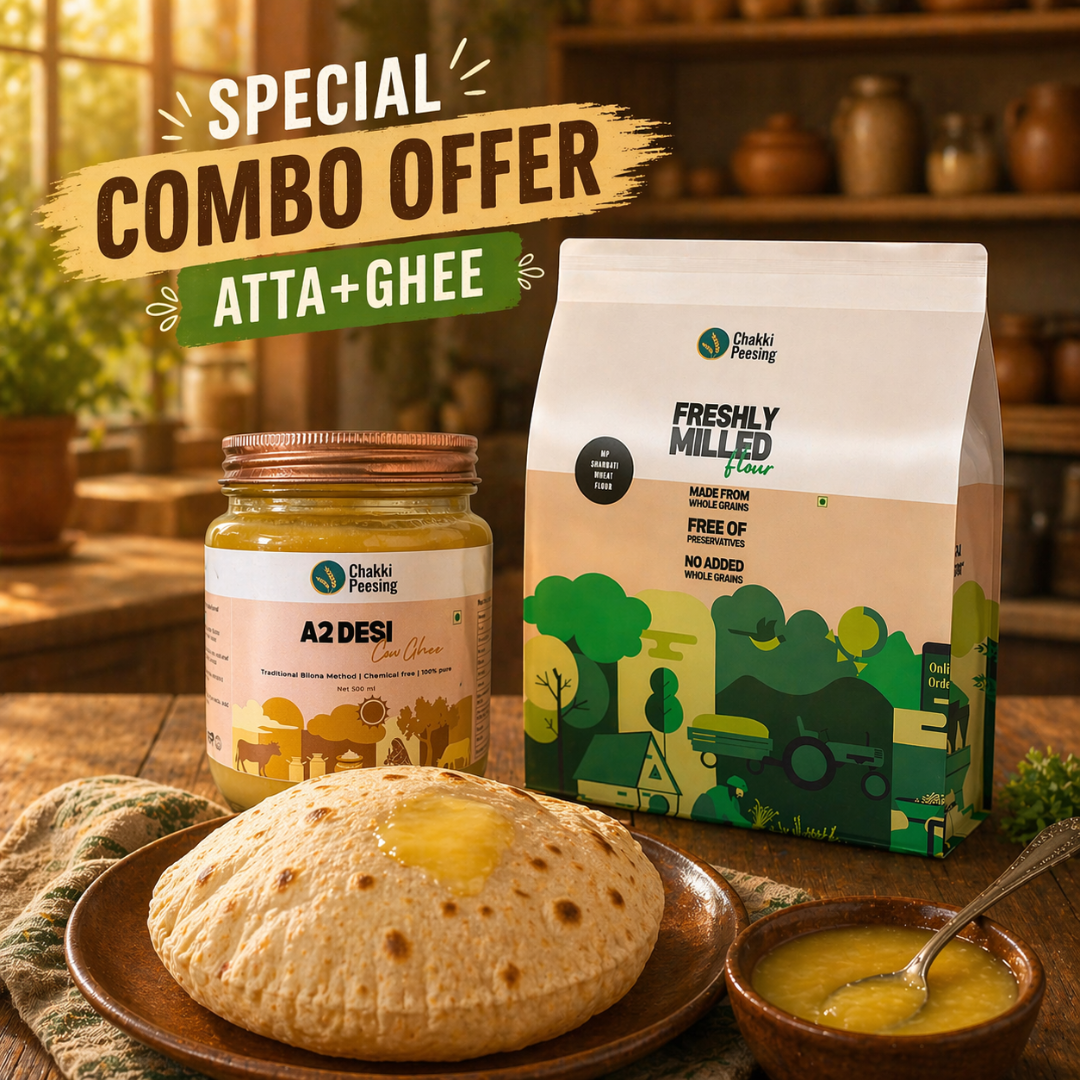 Atta + Ghee Combo
